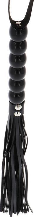 Actual product image Hidden Desire Long Beaded Flogger Whip