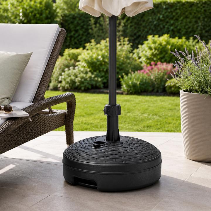 Produktbild Mojawo Sonnenschirm-Ständer 20L Anthrazit Ø 44cm x Höhe 30cm