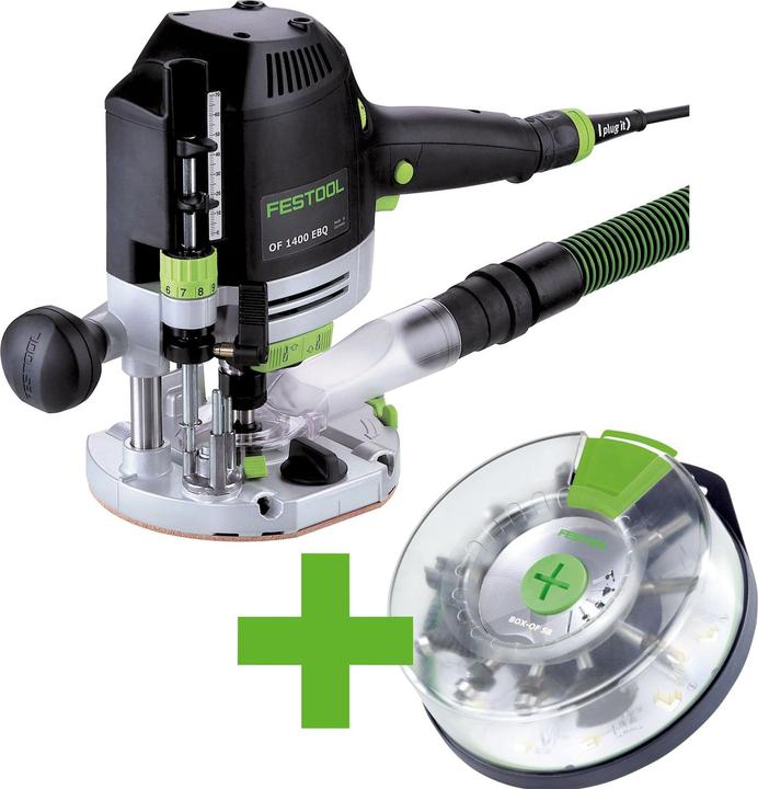 Produktbild Festool OF 1400 EBQ-Plus + Box-OF-S