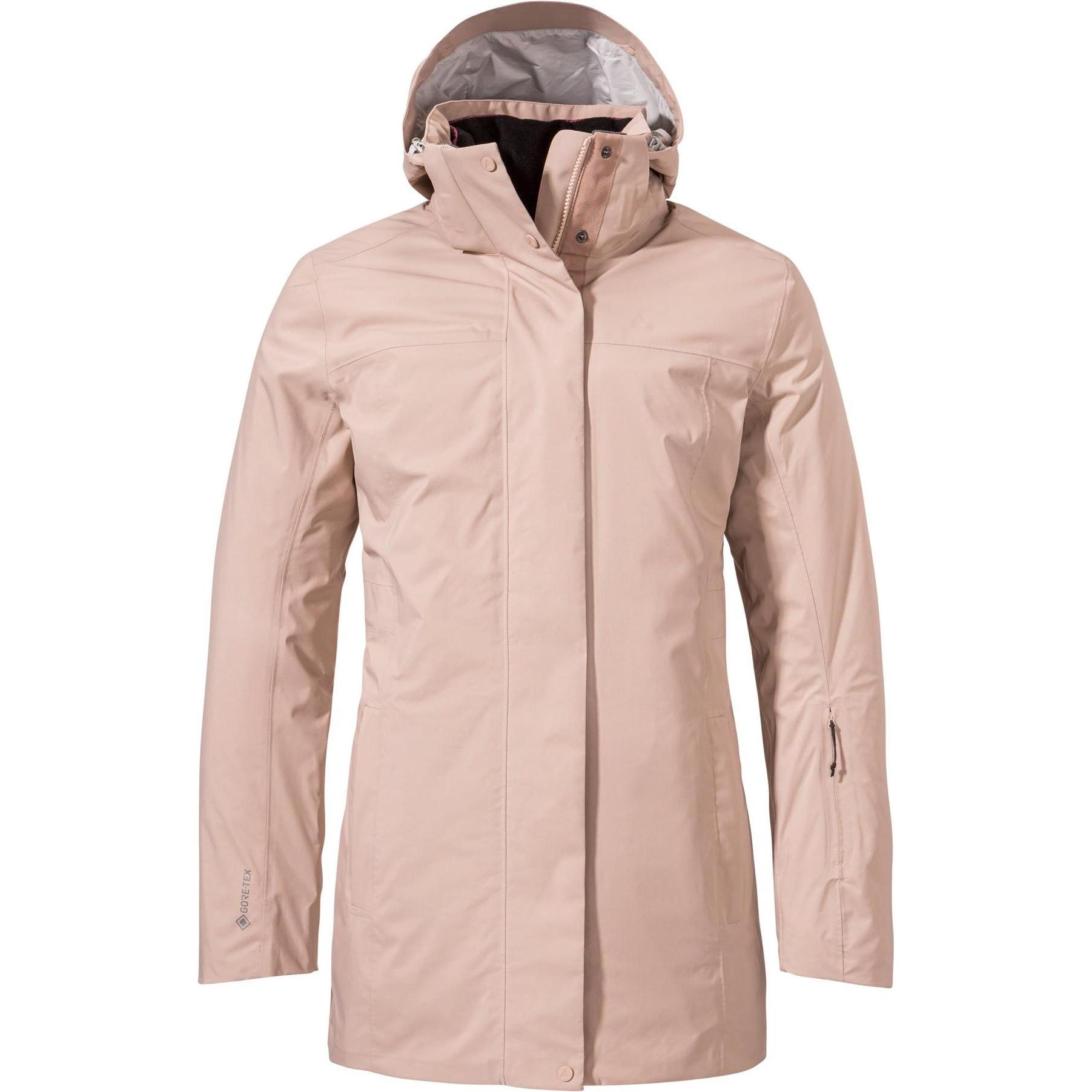 Schöffel, Damen, Jacke, Women's 3In1 Parka Barth (48), Rosa, 48