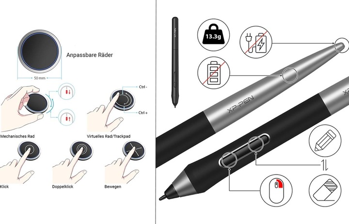 Produktbild XP-Pen Deco Pro M (12", 5080 lpi)