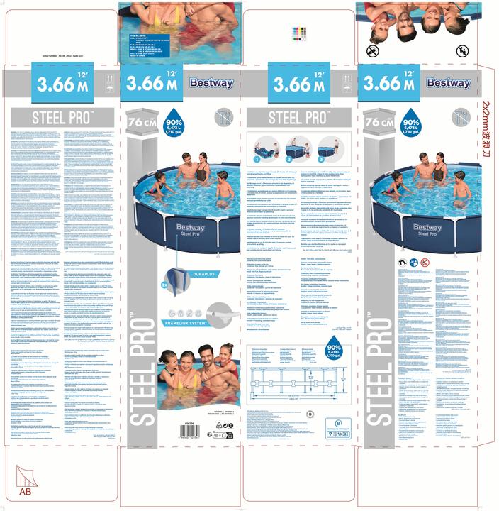 Produktbild Bestway Steel Pro (Ø 366 x 76 cm)