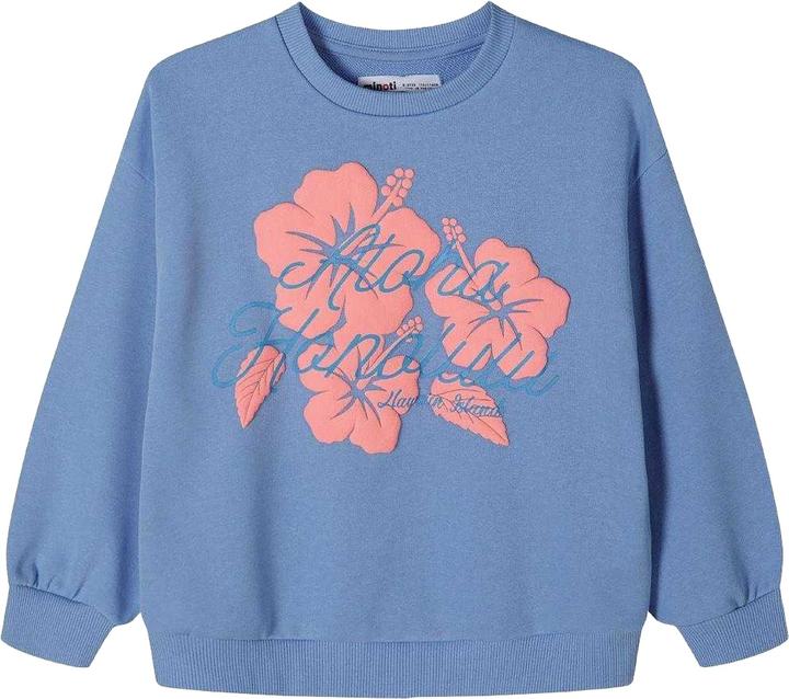 Produktbild Minoti Sweatshirt Mädchen Rundhalsausschnitt Fleece (110)
