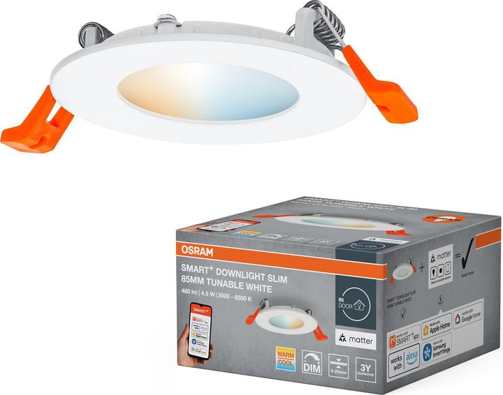 Produktbild Osram SMART+ Matter Recess Slim (240 lm)