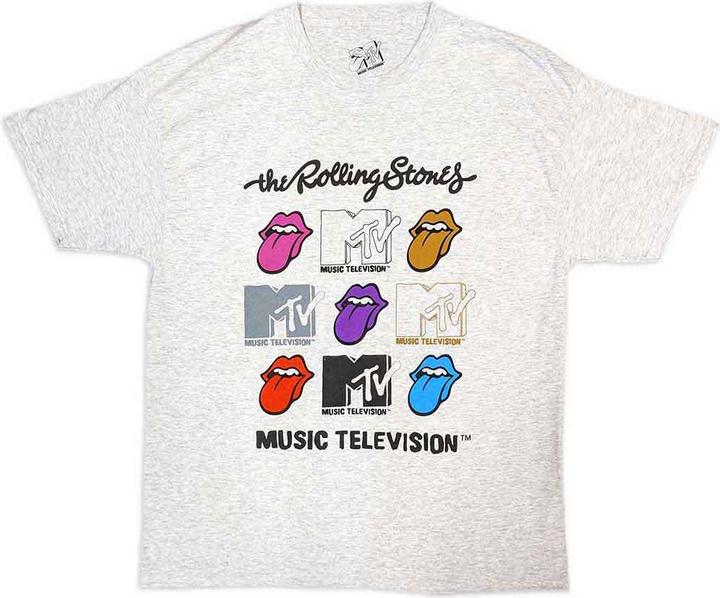 MTV Rolling Stones Logo Grids