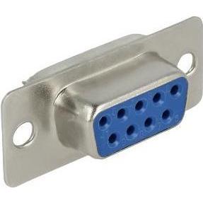 Thumbnail - Delock DB9, RS232 Buchse Steckverbinder (0.02 m), Schnittstellenkabel