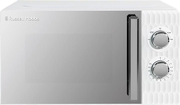 Russell Hobbs Manual Microwave with Honeycomb Design, 5 Power Levels, Defrost Setting, Integrated Timer (17 l)