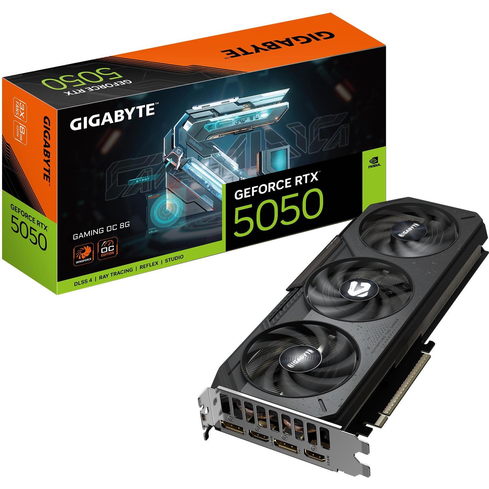 Gigabyte GeForce RTX 5050 GAMING OC (8 GB), Grafikkarte