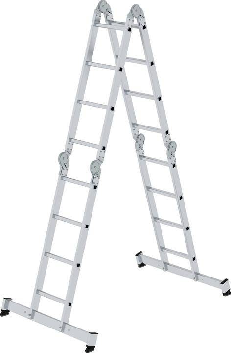 Günzburger Multifunctionele ladder van aluminium nivello®-Traverse4x4Sp (Multifunctionele ladder, 585 cm)