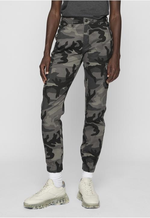 Actual product image Urban Classics Ladies High Waist Camo Cargo Pants (31)