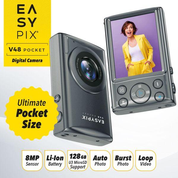Produktbild Easypix V48 Pocket anthrazite (8 Mpx)