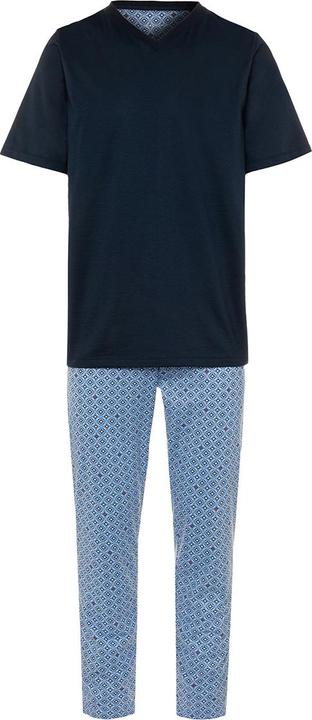 Produktbild Seidensticker Single Jersey Schlafanzug lang - kurzarm (56, XXL)