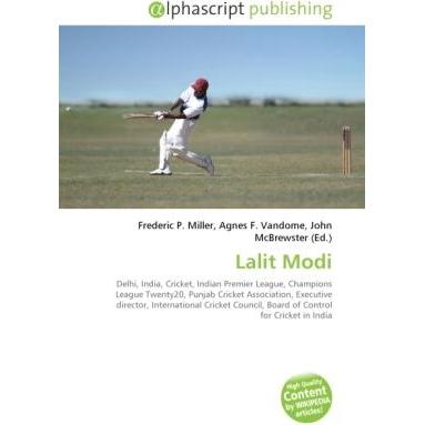 Lalit Modi, Ratgeber