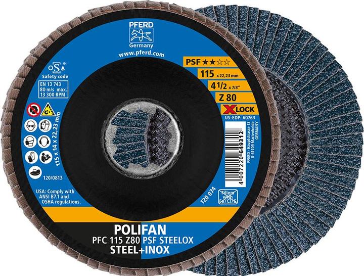 Produktbild Pferd X-LOCK Fächerschleifscheibe Universal-Linie PSF (80)