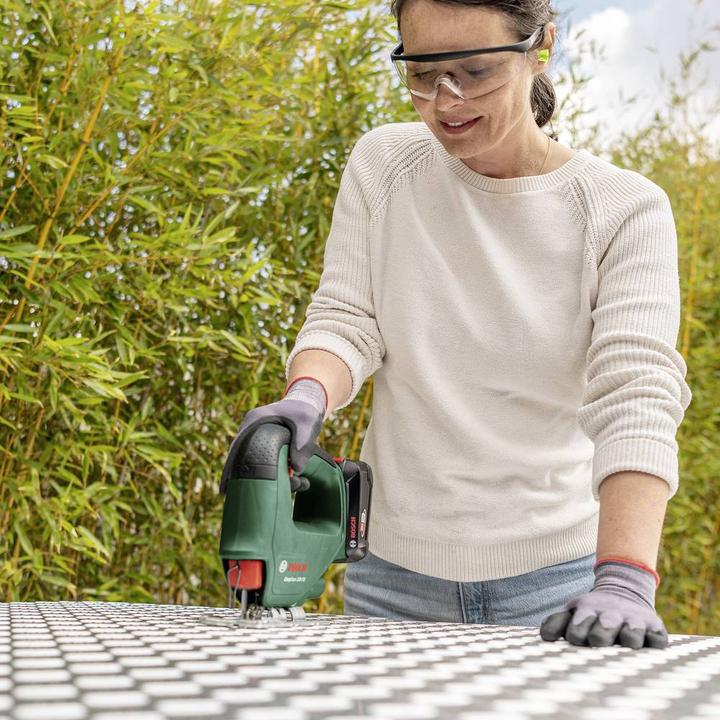 Productafbeelding Bosch Home & Garden Snoerloze decoupeerzaag EasySaw 18V-70, groen/zwart, Li-Ion accu 2,0Ah, POWER FOR ALL ALL ALLIANCE