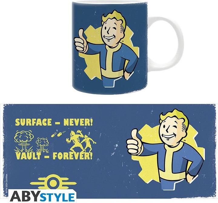 Actual product image ABYstyle Fallout - Vault Boy Blau (320 ml, 1x)