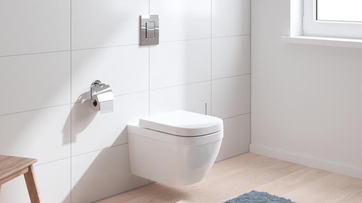 Actual product image Grohe Wall-hung WC set Euro ceramic rim flush awe