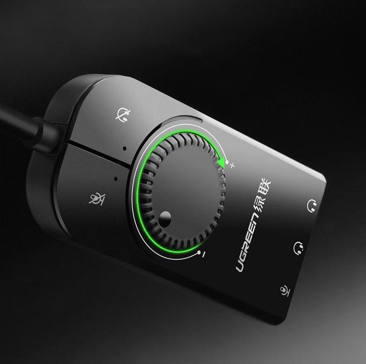 Image du produit Ugreen Carte son externe USB avec réglage du volume