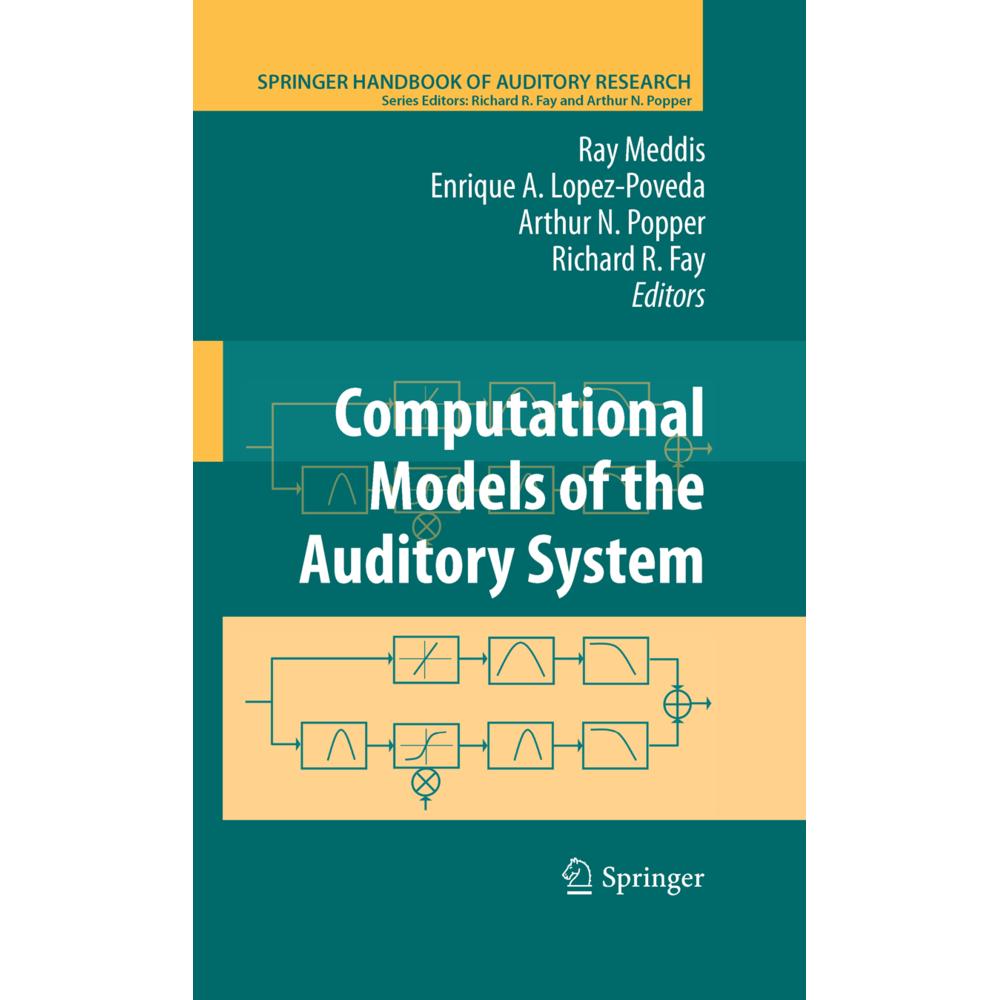 Computational Models of the Auditory System, Fachbücher von Richard R Fay, Arthur N Popper, Enrique Lopez-Poveda, Ray Me...