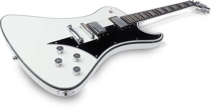 Actual product image Hagstrom Electric Guitar, Fantomen, White Gloss (Electric guitar, Body: Mahogany, Fingerboard: Resinator, Neck: Mahogany)