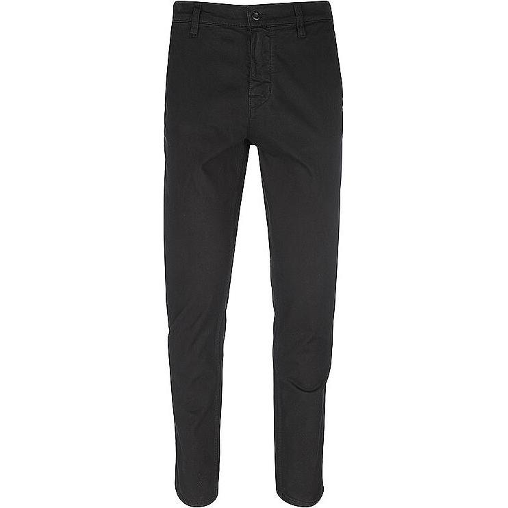 Nudie Jeans, Herren, Jeans, Chino Easy Alvin, Schwarz, (W34/L32)