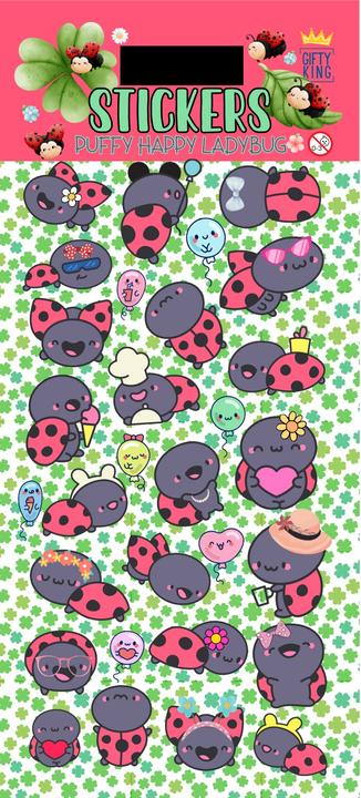 Immagine prodotto Velvet Puffy Happy Ladybug