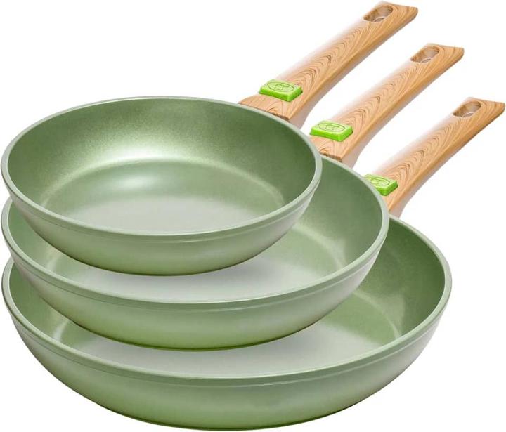 Image du produit Just Vegan Poêle (24 cm, Poêle à frire, Aluminium, Céramique)