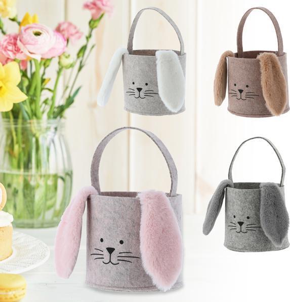 Image du produit G. Wurm Sac Lapin en feutre beige (L/H/P) 15x13x15cm (1x)