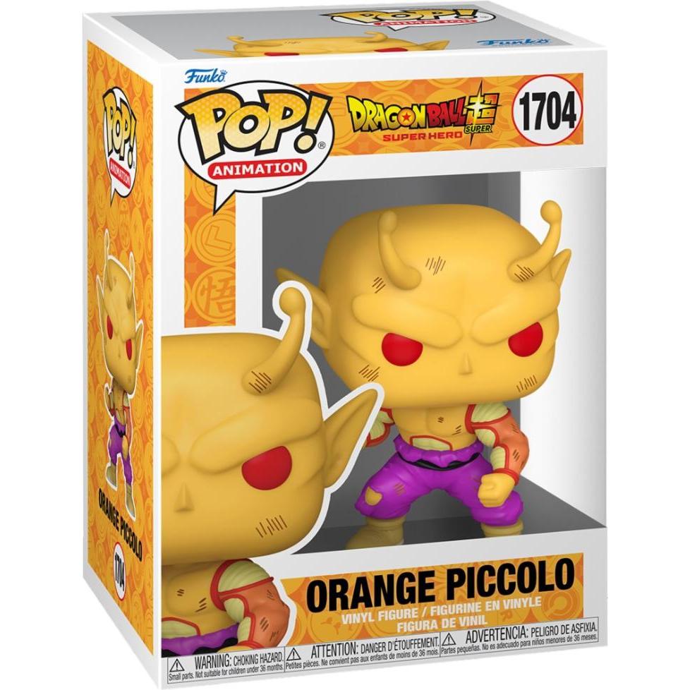 Thumbnail - Funko Dragon Ball Super: Super Hero POP! Animation Vinyl Figur Orange Piccolo 9 cm