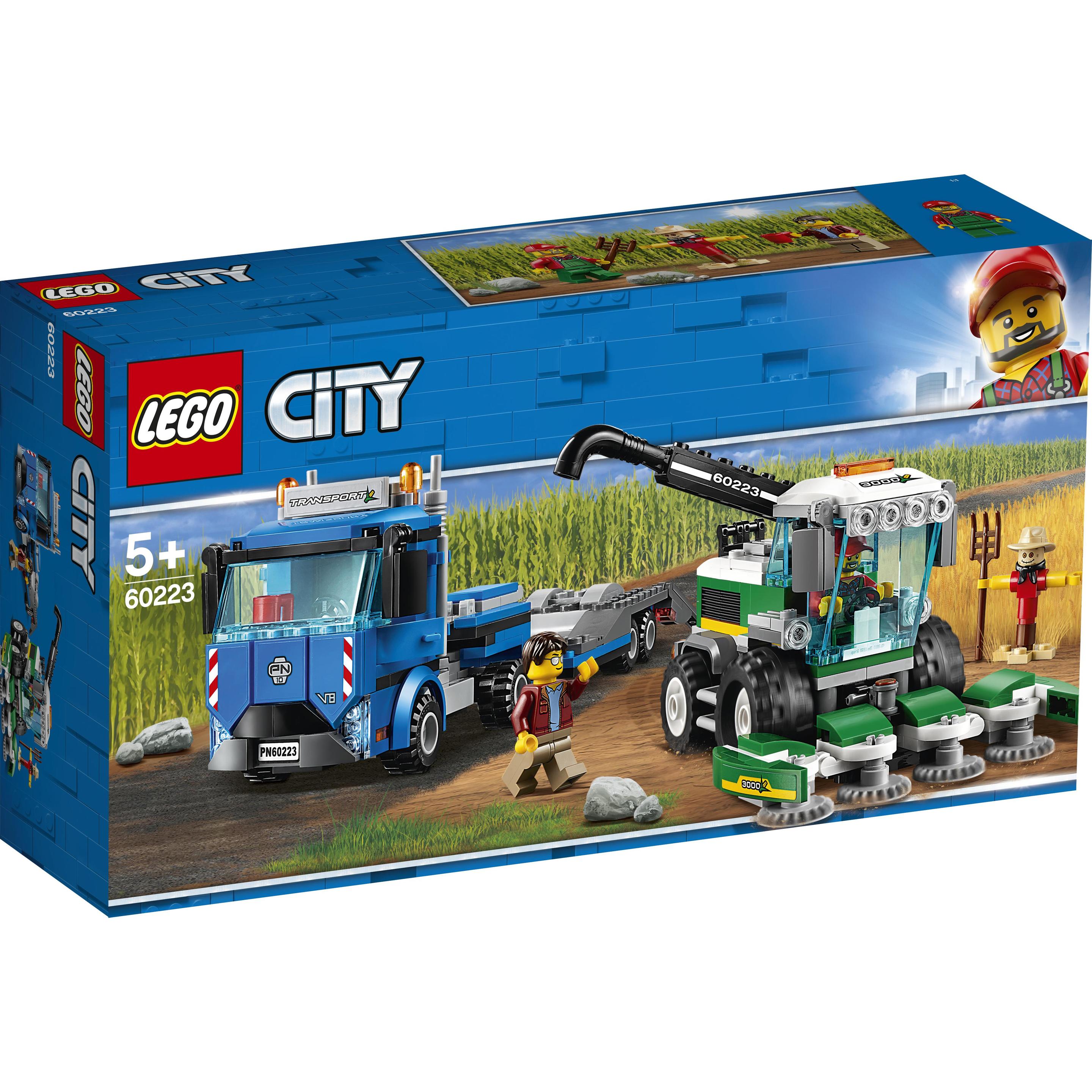 Building Instructions Lego 60226 Cena LEGO Harvester Transport Buy