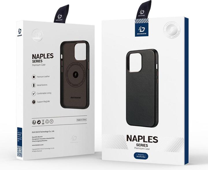 Immagine prodotto Dux Ducis DuxDucis - Napoli - Apple iPhone 14 Pro Max - Caffè (Apple iPhone 14 Pro Max)