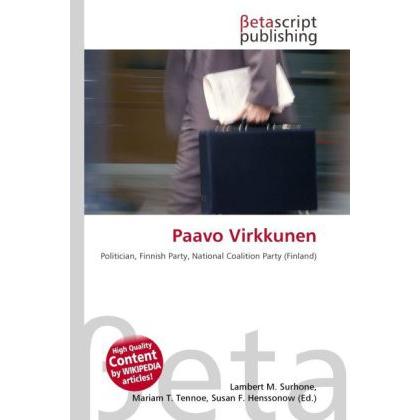 Paavo Virkkunen, Fachbücher von Susan F. Henssonow, Mariam T. Tennoe, Lambert M. Surhone