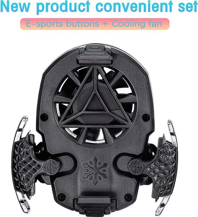 Immagine prodotto Plutoos Z02 PUBG Aim Taste Shooter Trigger - Mobile Game Schiesstaste für Smartphone
