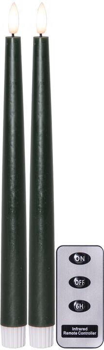 Star Trading LED Dinner Kerze 2 pack Flamme Slim (2x)