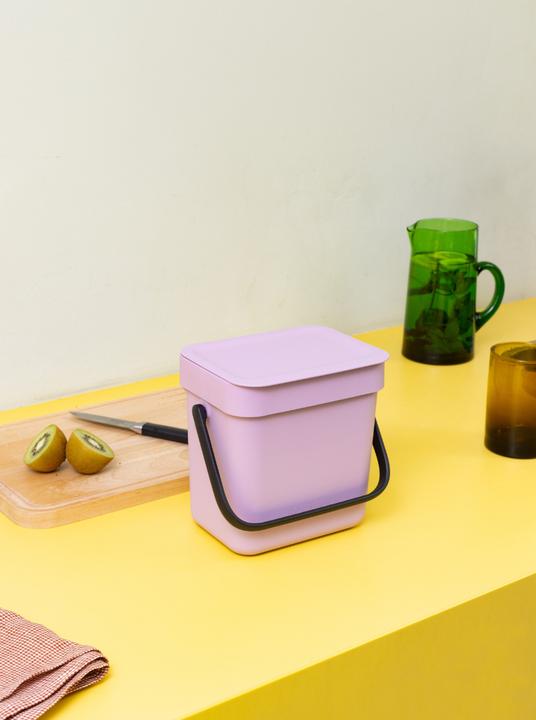 Produktbild Brabantia Komposteimer Sort & Go 3 l, Rosa (3 l)