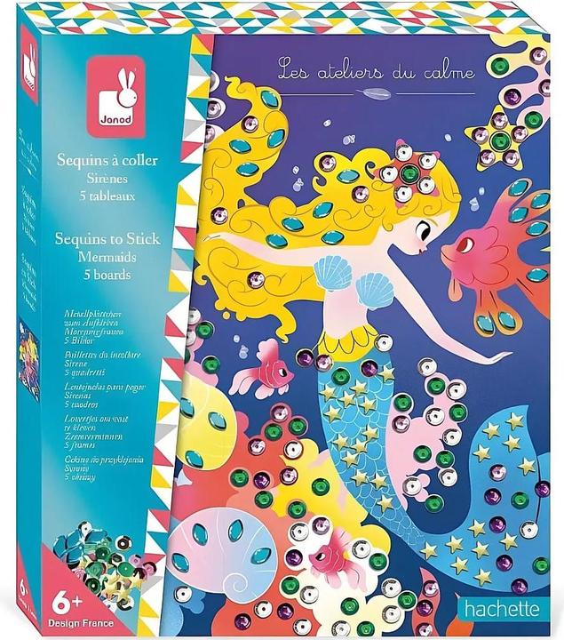 Actual product image Janod Mermaids Craft Set