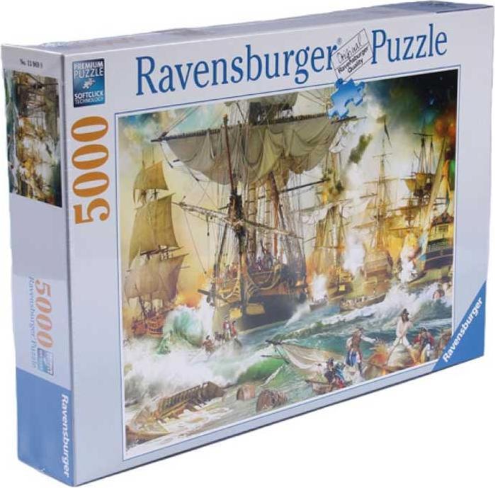 Actual product image Ravensburger battle on the high seas (5000 pieces)