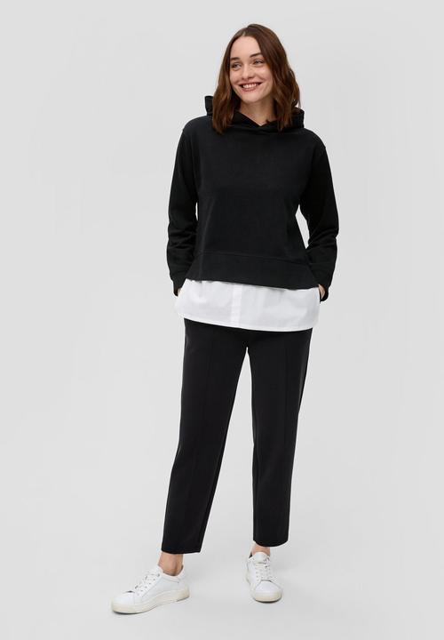 Produktbild s.Oliver Sweatshirt Sweatshirt mit Layering-Detail (34)