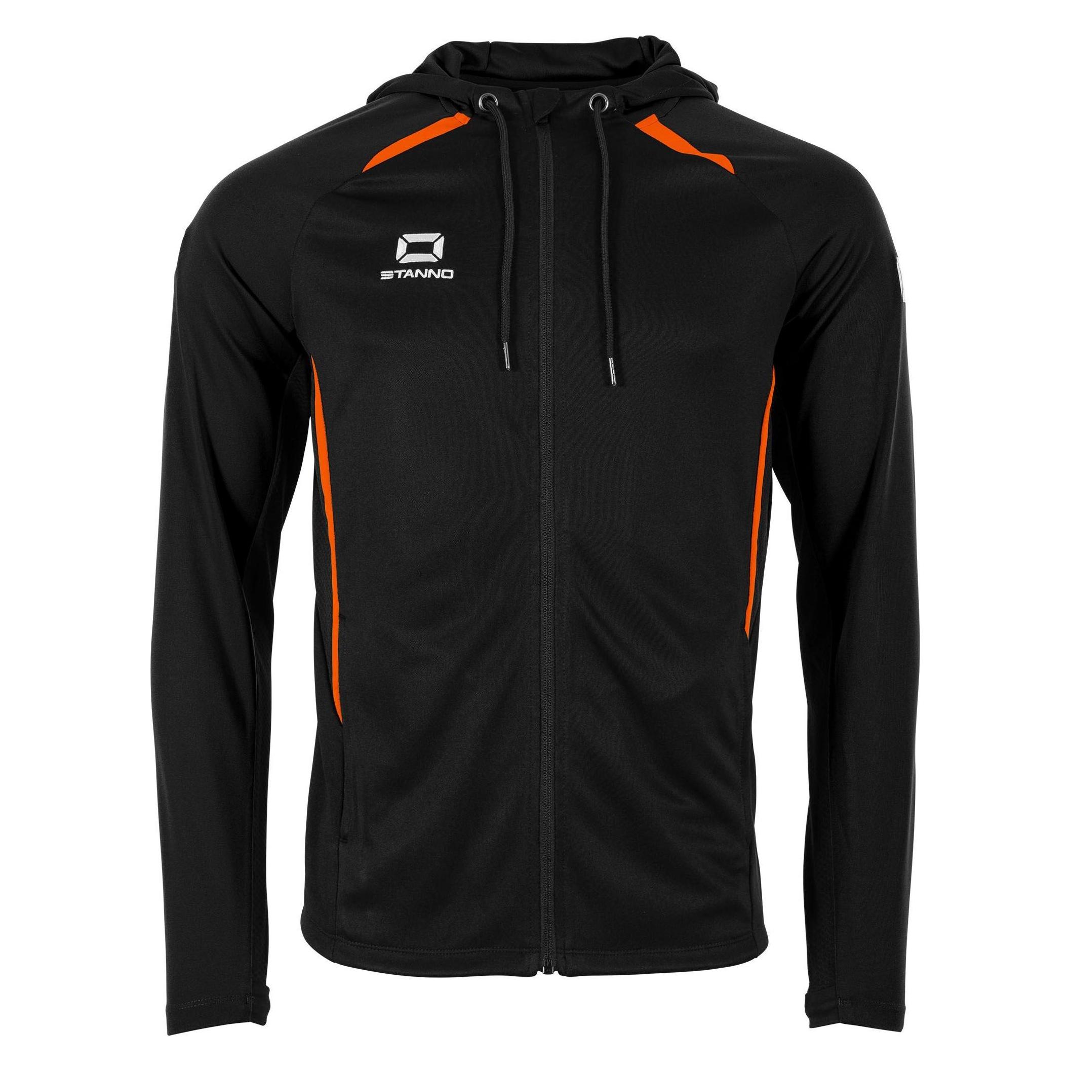 Stanno, Unisex, Trainingsjacken, Stadio (Xxl), Orange, Schwarz, Xxl