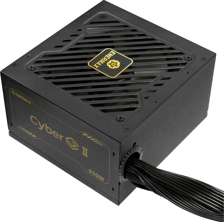 Enermax Power Supply 850W CyberG II 80+ Gold Black non-mod (850 W)
