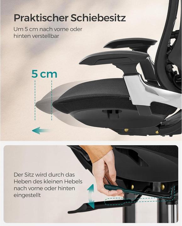 Actual product image Songmics Office chair