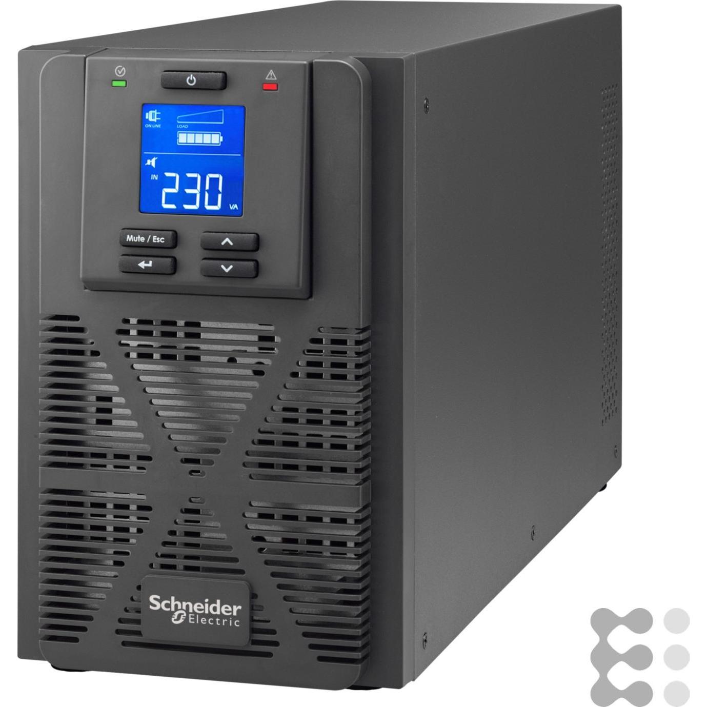 APC Schneider Electric Easy UPS SRVS1KI - USV - Wechselstrom 230 V (1000 VA, 800 W, Online-Doppelwandler USV), USV