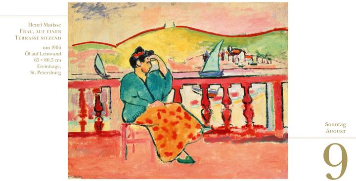 Image du produit Harenberg Eine Reise durch die Welt der Kunst Premiumkalender 2026 - 365 Meisterwerke (23 x 17 cm)