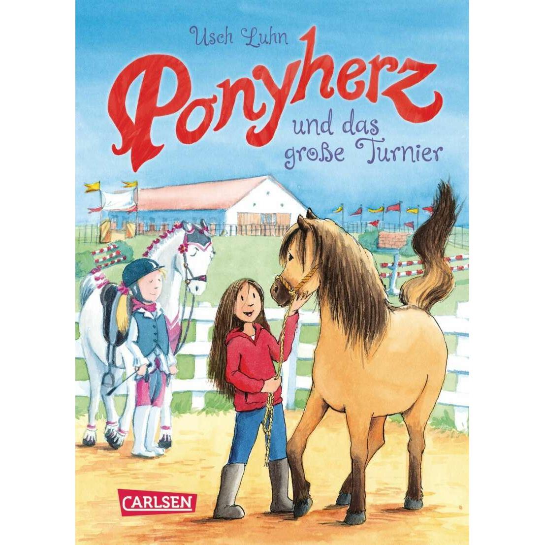 Ponyherz, Band 3: Ponyherz und das grosse Turnier, Kinderbücher von Usch Luhn, Franziska Harvey