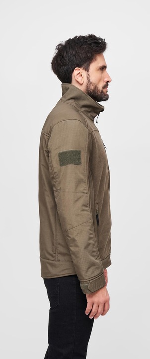 Produktbild Brandit Fleece Ripstop Outdoorjacke Grösse 4XL Farbe Oliv (4XL)