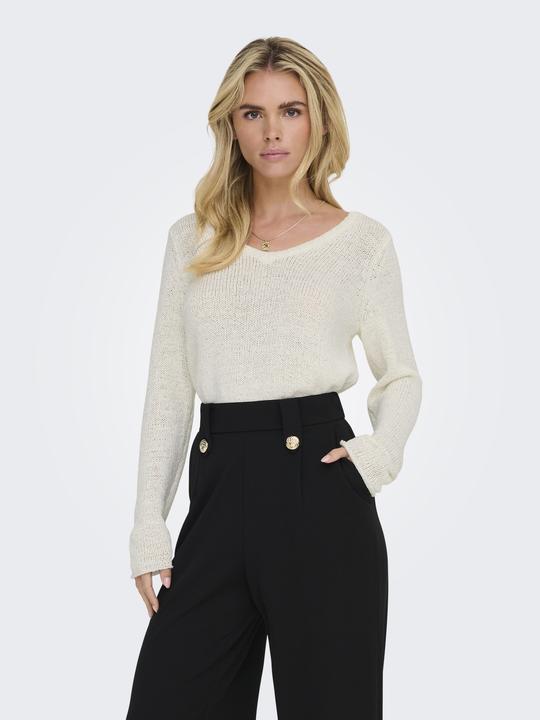 Actual product image Only Onlgeena L/S V-Neck Knt Noos (XS)
