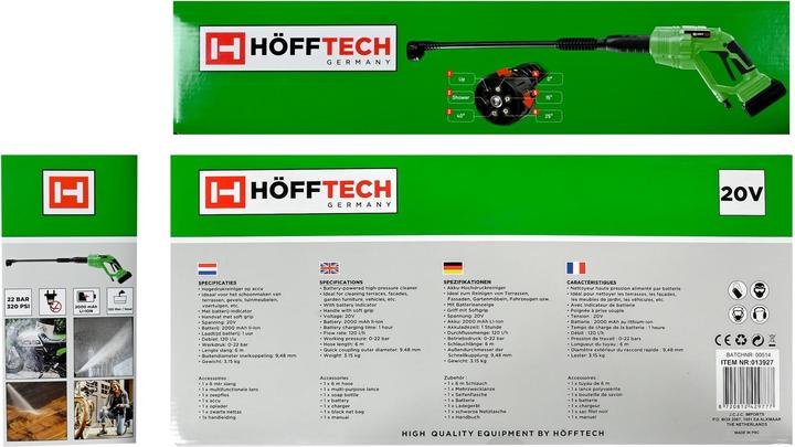 Immagine prodotto ProPlus Idropulitrice a batteria (Batteria ricaricabile)