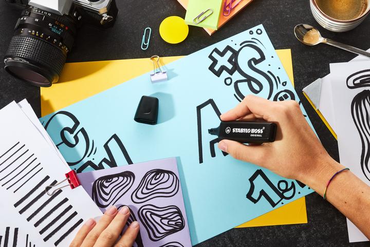 Actual product image STABILO Boss Original (Black, 5 mm, 10 x)