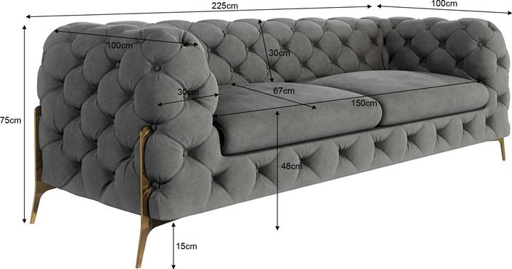 Produktbild Ropez Chelsea Bis (3-Sitzer)