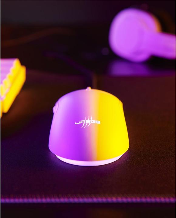 Immagine prodotto Urage Mouse da gioco Reaper 250, bianco (Cablato)